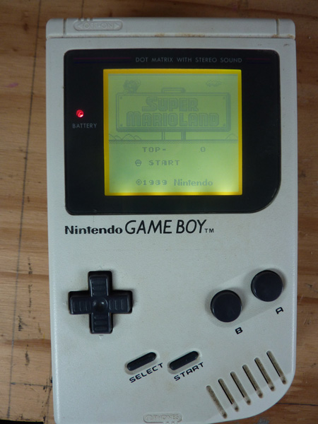 game boy retroeclairage